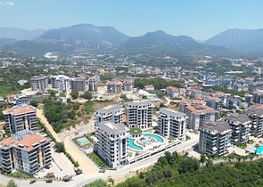 Spacious 4+1 apartment in an excellent location in Oba/Alanya