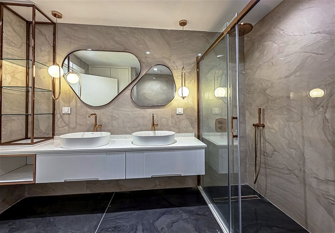 Exclusive 4+1 apartments in a unique complex in the central part of Alanya