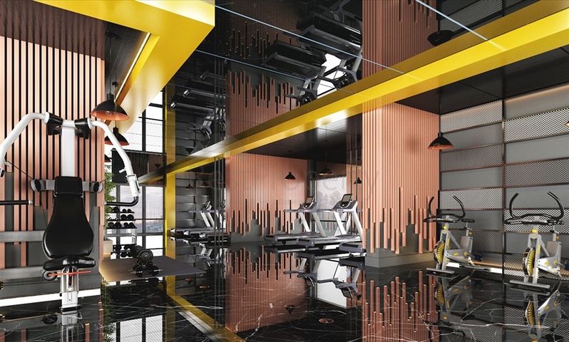 One-bedroom apartment in a complex with developed infrastructure