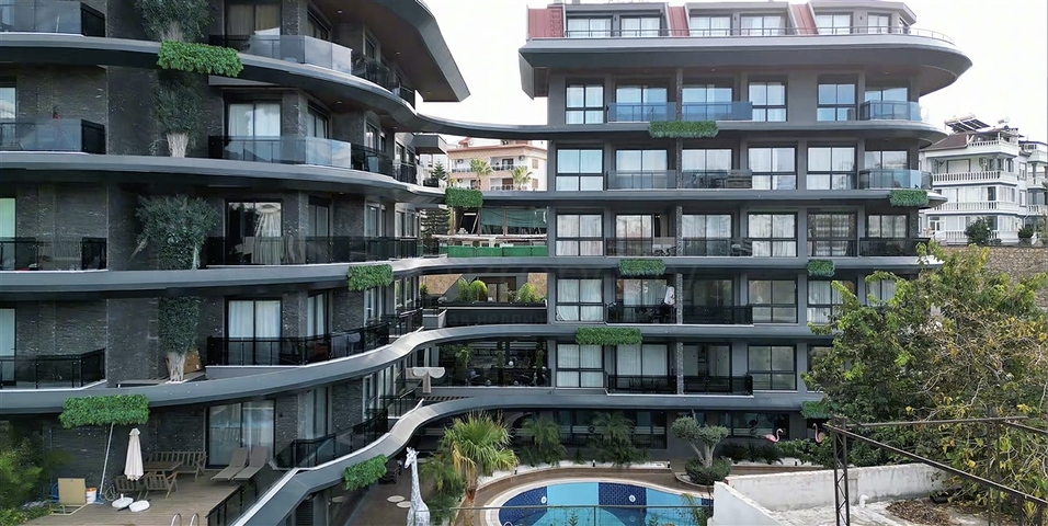 2+1 Garden duplex in Kestel 