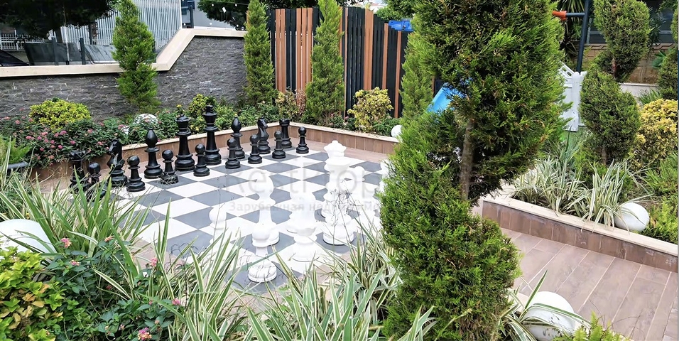 2+1 Garden duplex in Kestel 