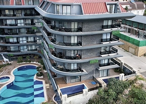 2+1 Garden duplex in Kestel 