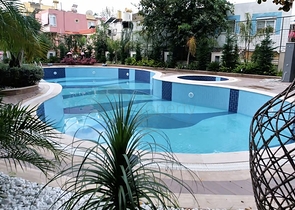 2+1 Garden duplex in Kestel 