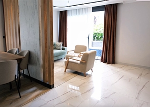 2+1 Garden duplex in Kestel 