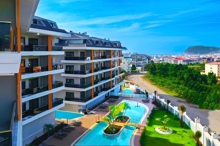 One-bedroom apartment in a complex in the Oba area