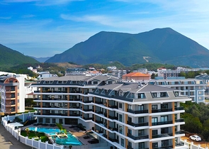 One-bedroom apartment in a complex in the Oba area