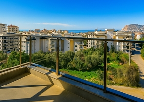 One-bedroom apartment in a complex in the Oba area