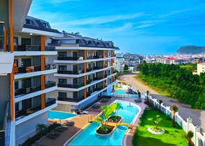 One-bedroom apartment in a complex in the Oba area