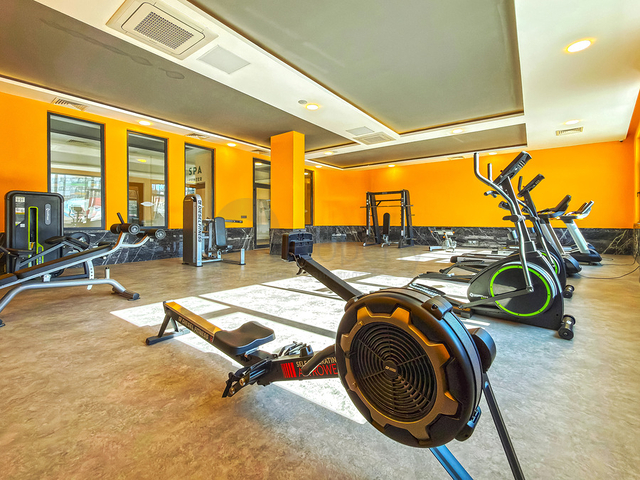 One-bedroom apartment in a hotel-type complex