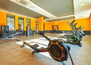 One-bedroom apartment in a hotel-type complex