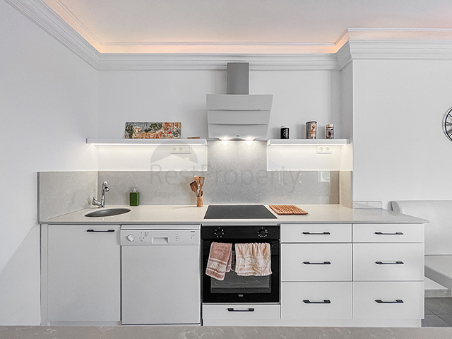 Furnished 2+1 Sea View Apartment in Mahmutlar Alanya