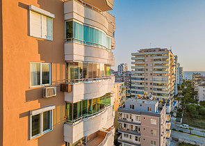 Furnished 2+1 Sea View Apartment in Mahmutlar Alanya