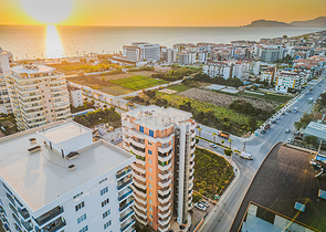 Furnished 2+1 Sea View Apartment in Mahmutlar Alanya