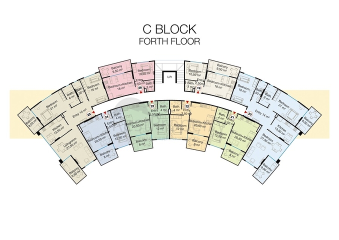 Apartments in Kestel, Alanya with high rental potential