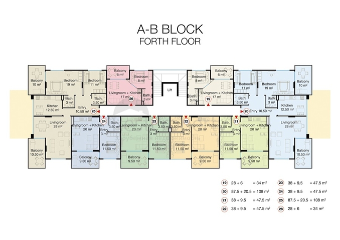 Apartments in Kestel, Alanya with high rental potential