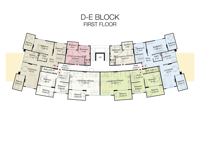 Apartments in Kestel, Alanya with high rental potential