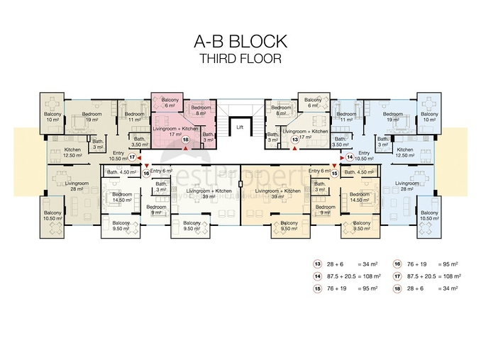 Apartments in Kestel, Alanya with high rental potential