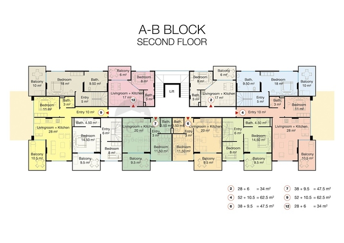 Apartments in Kestel, Alanya with high rental potential