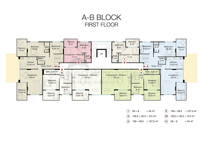 Apartments in Kestel, Alanya with high rental potential