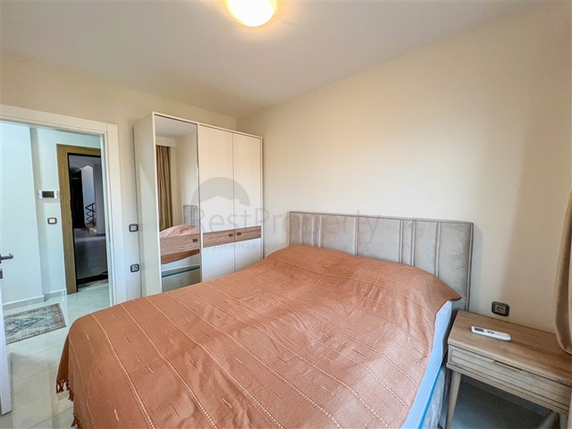 Two-bedroom furnished apartment in Mahmutlar district 