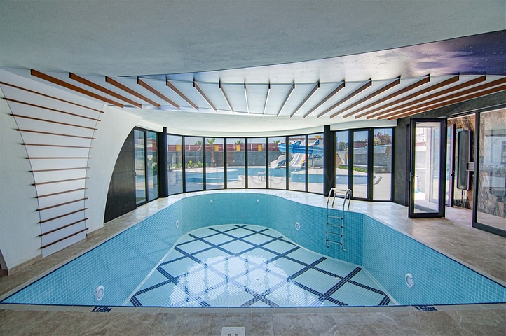 Two-bedroom furnished apartment in Mahmutlar district 