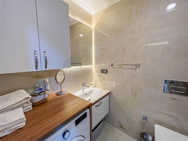 Two-bedroom furnished apartment in Mahmutlar district 