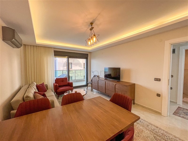 Two-bedroom furnished apartment in Mahmutlar district 