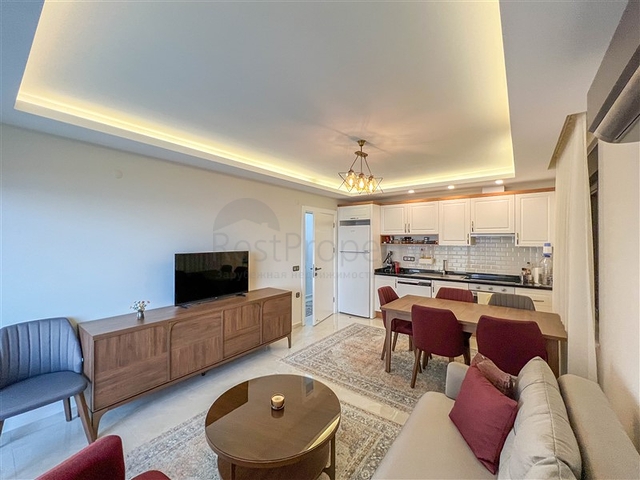 Two-bedroom furnished apartment in Mahmutlar district 