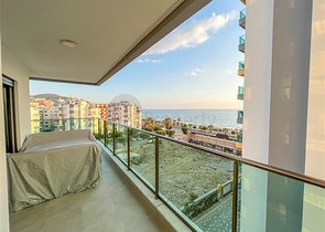 Two-bedroom furnished apartment in Mahmutlar district 