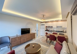 Two-bedroom furnished apartment in Mahmutlar district 