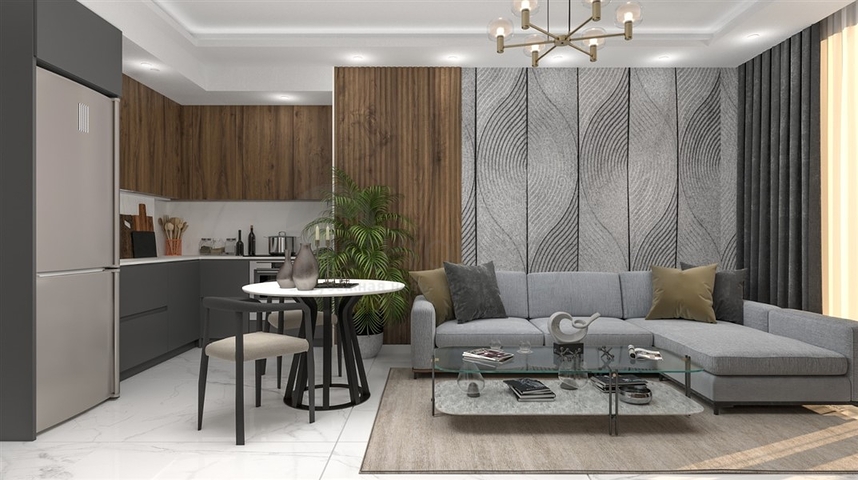 A new project in the Oba area, 350 m from the sea  