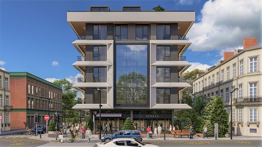 A new project in the Oba area, 350 m from the sea  