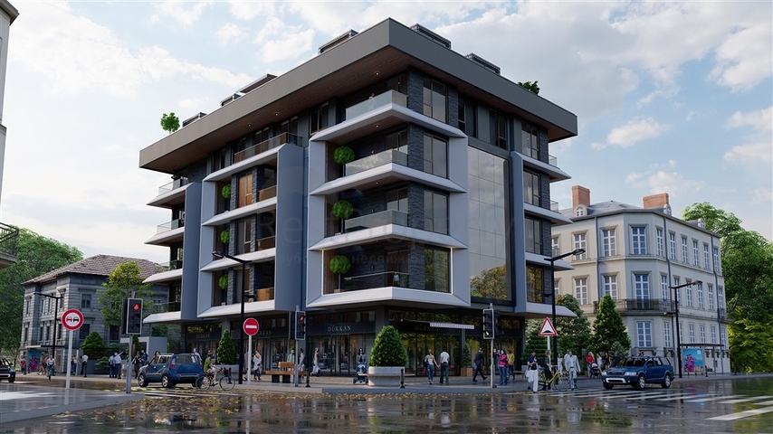 A new project in the Oba area, 350 m from the sea  