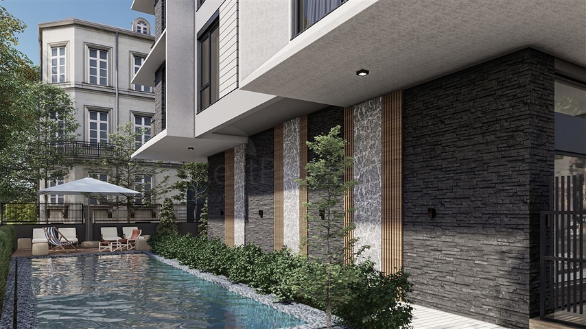 A new project in the Oba area, 350 m from the sea  