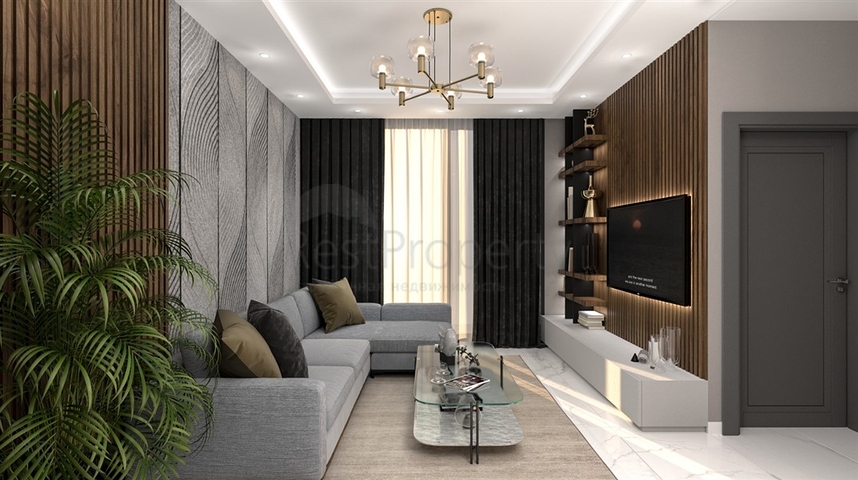 A new project in the Oba area, 350 m from the sea  