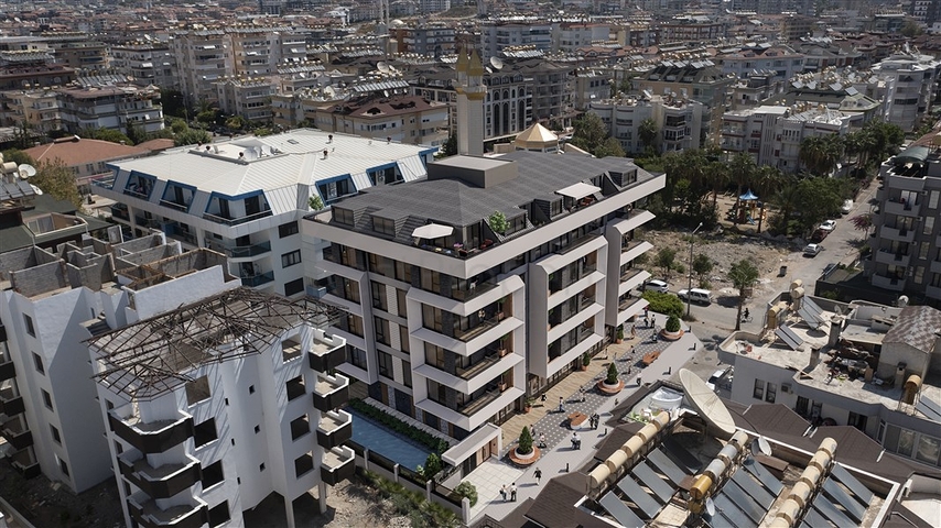 A new project in the Oba area, 350 m from the sea  