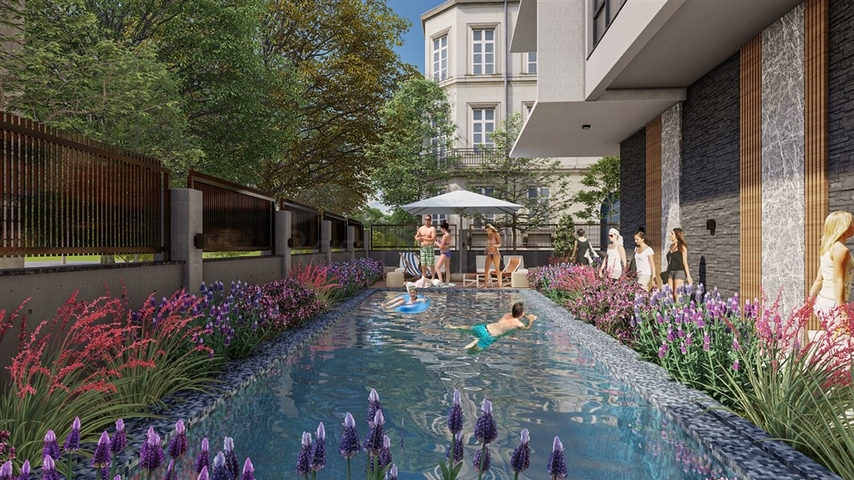 A new project in the Oba area, 350 m from the sea  