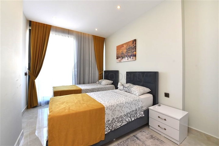 Two-bedroom apartment with panoramic sea view