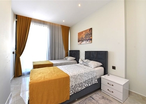 Two-bedroom apartment with panoramic sea view