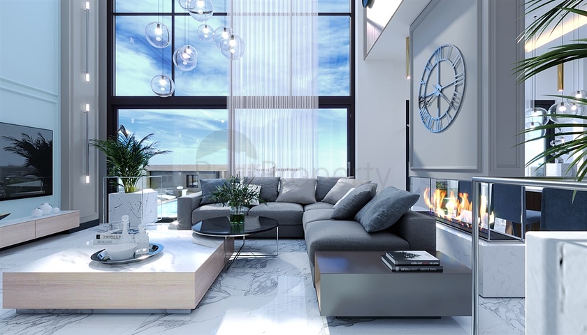 Villa project with stunning views in the center of Alanya