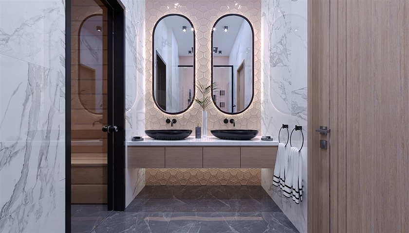 Villa project with stunning views in the center of Alanya