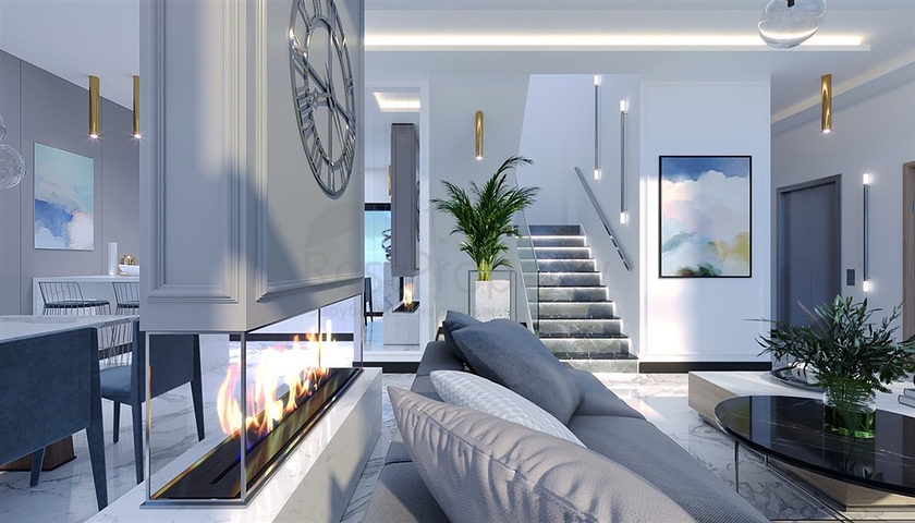 Villa project with stunning views in the center of Alanya