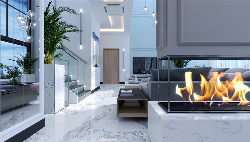 Villa project with stunning views in the center of Alanya