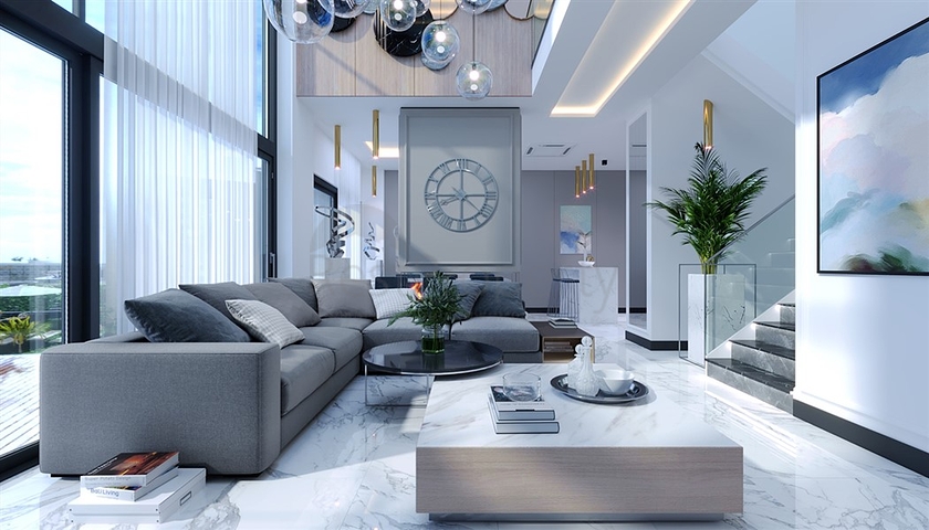 Villa project with stunning views in the center of Alanya