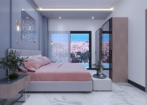 Villa project with stunning views in the center of Alanya