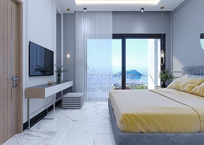 Villa project with stunning views in the center of Alanya