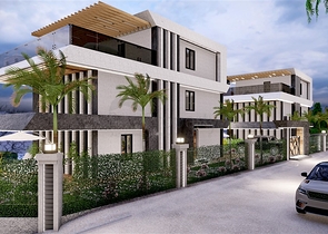 Villa project with stunning views in the center of Alanya