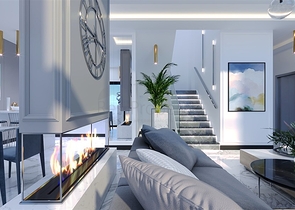 Villa project with stunning views in the center of Alanya