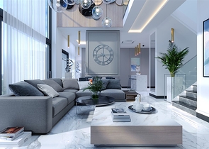 Villa project with stunning views in the center of Alanya