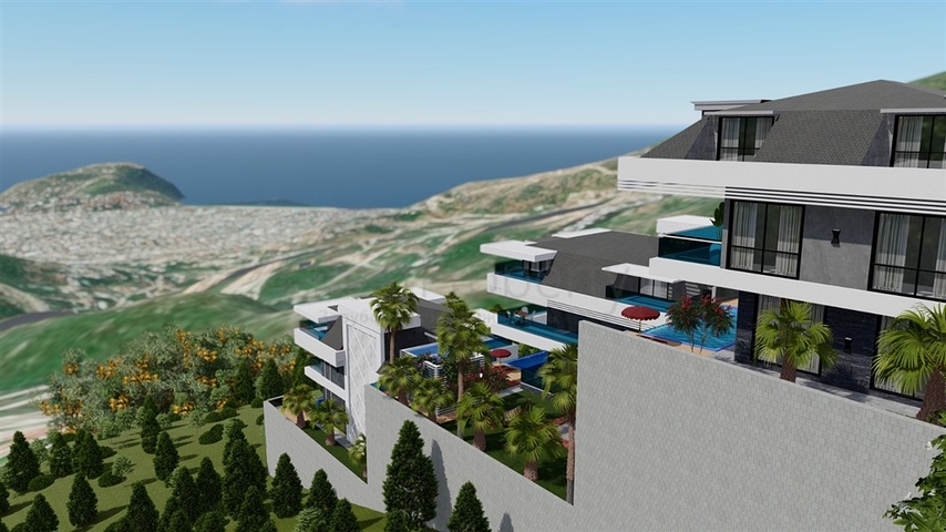 Luxury villa in the center of Alanya